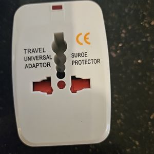 International travel adapter.